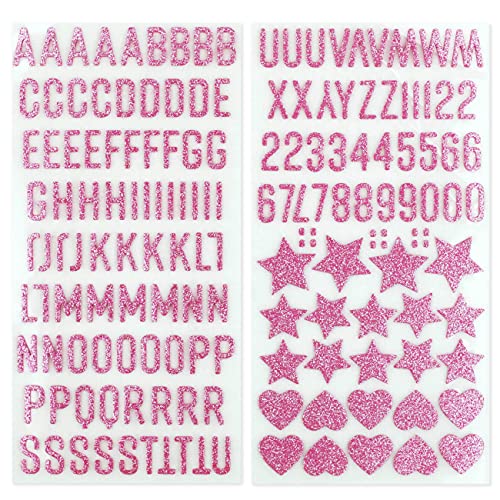 Papierdrachen Selbstklebende Moosgummi Glitzer Buchstaben und Zahlen aus Moosgummi | ABC | zum Basteln und Gestalten von Schultüten, Karten, Kerzen und vielem mehr - DIY Buchstaben Set - Rosa Papierdrachen Selbstklebende Moosgummi Glitzer Buchstaben und Zahlen aus Moosgummi | ABC | zum Basteln und Gestalten von Schultüten, Karten, Kerzen und vielem mehr - DIY Buchstaben Set - Rosa von Papierdrachen