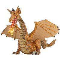 Papo Spielfigur Feuerspeiender Drache gold 10,2cm von Papo Sas