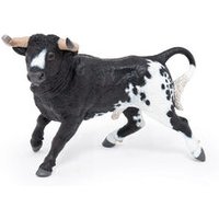 PAPO 51184 DAS LEBEN AUF DEM BAUERNHOF Spanischer Stier schwarz weiß PAPO 51184 DAS LEBEN AUF DEM BAUERNHOF Spanischer Stier schwarz weiß von Papo