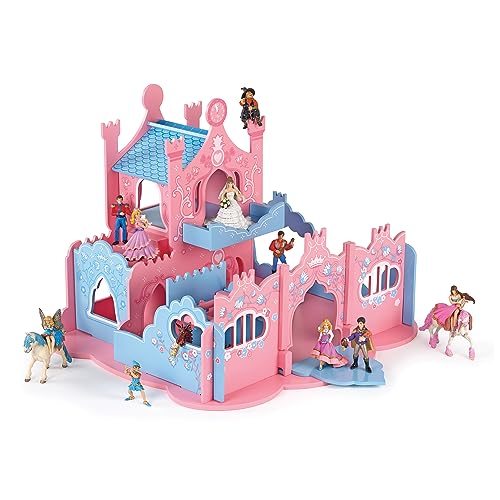PAPO - Wolkenschloss, Träume von Einer verzauberten Welt, Fantasiefigur für Kinder ab 3 Jahren - Bauen von märchenhaften Geschichten von Papo