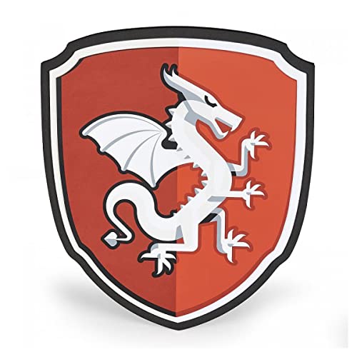 Papo – 20005.0 – Ritterschild, Motiv Drache – Einheitsgröße von Papo