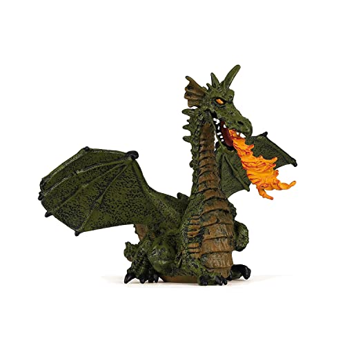 Papo - Tierfigur - Drache mit Flamme, Mythische Feuerkreatur, Kinderspielzeug ab 3 Jahren - Fantasiereise in eine verzauberte Welt Papo - Tierfigur - Drache mit Flamme, Mythische Feuerkreatur, Kinderspielzeug ab 3 Jahren - Fantasiereise in eine verzauberte Welt von Papo