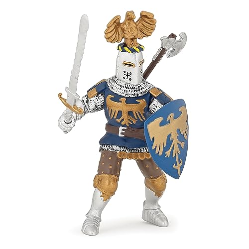 Papo 39362 Spitze Tiere Ritter Mit Adlerhelm, Spiel, Blau Papo 39362 Spitze Tiere Ritter Mit Adlerhelm, Spiel, Blau von Papo