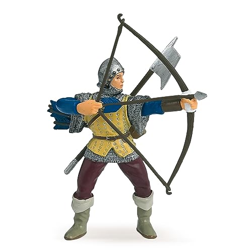Papo 39385 39385-Arciere Blu Medieval-Fantasy Tiere Bogenschütze, Spiel, Blau Papo 39385 39385-Arciere Blu Medieval-Fantasy Tiere Bogenschütze, Spiel, Blau von Papo