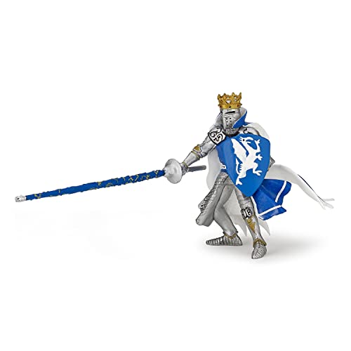 Papo 39387 - Drachenkönig, Spielfigur, blau von Papo