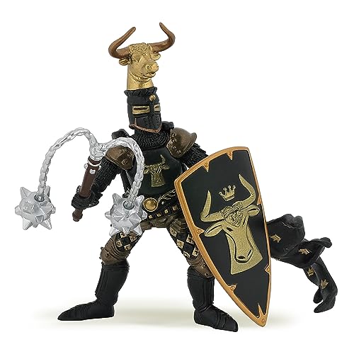 Papo - Figur Waffenmeister mit Stier, Held der mittelalterlichen Welt, Kinderspielzeug ab 3 Jahren - Eintauchen in das Zeitalter der Ritter Papo - Figur Waffenmeister mit Stier, Held der mittelalterlichen Welt, Kinderspielzeug ab 3 Jahren - Eintauchen in das Zeitalter der Ritter von Papo