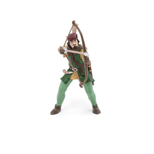 Papo - Robin Hood Figur Stehend - Spielzeug für Kinder ab 3 Jahren - Handbemalte Mittelalter Figur - Bogenschütze aus der Fantasywelt - Realistische Sammlerfigur - 39954 Papo - Robin Hood Figur Stehend - Spielzeug für Kinder ab 3 Jahren - Handbemalte Mittelalter Figur - Bogenschütze aus der Fantasywelt - Realistische Sammlerfigur - 39954 von Papo