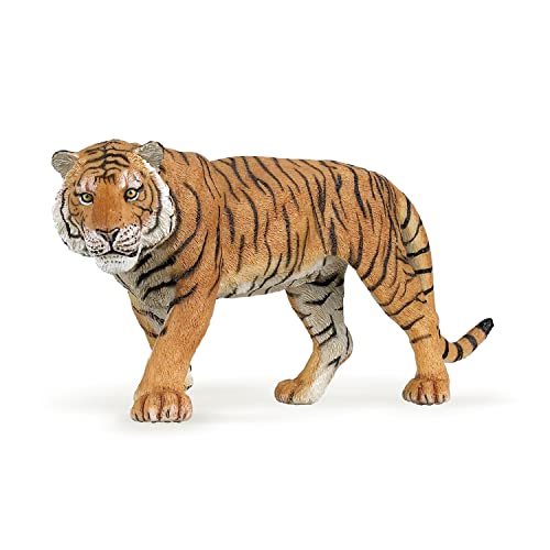 Papo 50004 WILDTIERE DER Welt Tiere Figur, Tiger, Mehrfarben, one Size, Einheitsgröße, Gelb Papo 50004 WILDTIERE DER Welt Tiere Figur, Tiger, Mehrfarben, one Size, Einheitsgröße, Gelb von Papo