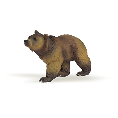Papo -Handbemalt - Figuren -Wildtiere Der Welt-Braunbär-50032-Sammelbar-Für Kinder - Geeignet für Jungen und Mädchen - Ab 3 Jahren von Papo