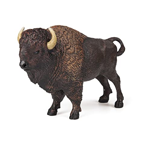Papo - Amerikanischer Bison - Figur - 3 Jahre alt - Wildlife Collection - Handbemalt - Hohe Qualität - REGT die Fantasie an - Realistisch und langlebig - Lernspielzeug - Geschenkidee Papo - Amerikanischer Bison - Figur - 3 Jahre alt - Wildlife Collection - Handbemalt - Hohe Qualität - REGT die Fantasie an - Realistisch und langlebig - Lernspielzeug - Geschenkidee von Papo