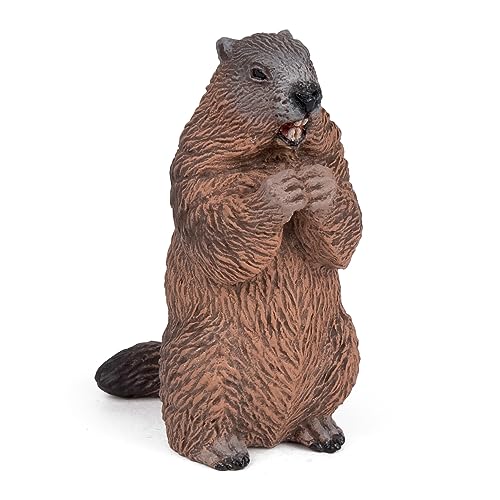 Papo - Tierfigur - Murmeltier, Neugierde der Bergfauna, Kinderspielzeug ab 3 Jahren - Sensibilisierung für das Tierleben und natürliche Kreisläufe Papo - Tierfigur - Murmeltier, Neugierde der Bergfauna, Kinderspielzeug ab 3 Jahren - Sensibilisierung für das Tierleben und natürliche Kreisläufe von Papo