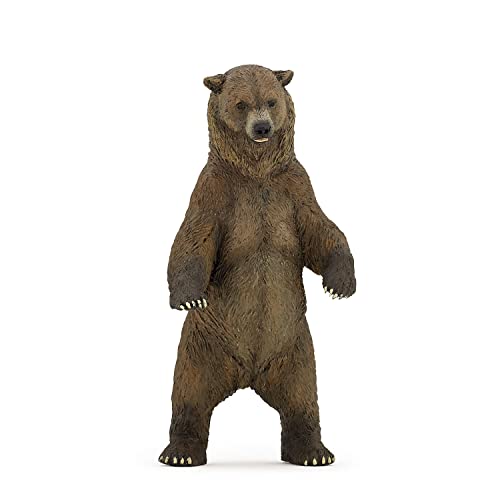 Papo - Tierfigur - Grizzlybär - Wildtiere - Kinderspielzeug ab 3 Jahren - Abenteuer in den Wäldern von Papo