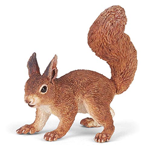Papo - Figur Eichhörnchen - Wildtier für Kinder ab 3 Jahren - Handbemalt - La vie sauvage Kollektion - 5,2 x 4 x 5,5 cm - Kunststofffigur - 50255 von Papo