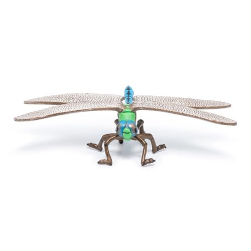 PAPO - Tierfigur - Libelle, geflügelte Schönheit der Wildnis, Bunte Figur für Kinder ab 3 Jahren - Erforschung der Natur und der Insektenvielfalt von Papo