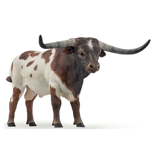 Papo 51156 - Longhorn Stier, Spielfigur von Papo