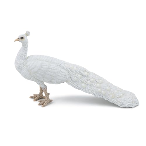 weißer Pfau von Papo