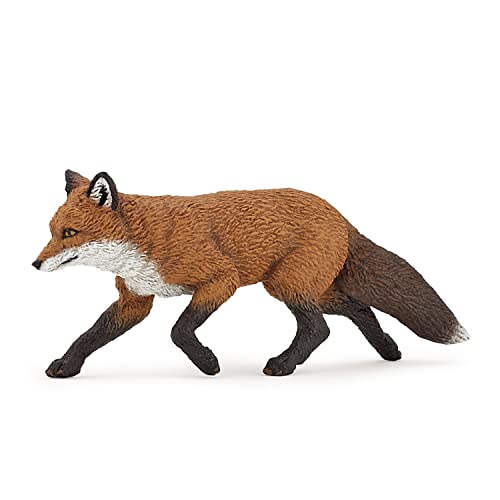 Papo -Handbemalt - Figuren -Wildtiere Der Welt-Fuchs-53020-Sammelbar-Für Kinder - Geeignet für Jungen und Mädchen - Ab 3 Jahren von Papo