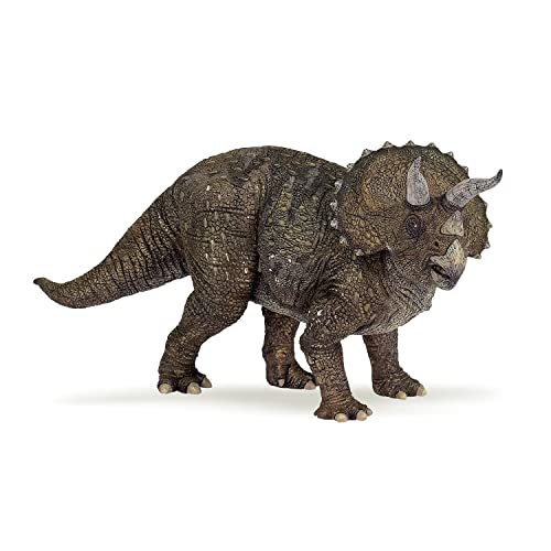 Papo 55002 Triceratops DIE Dinosaurier Figur, Mehrfarben von Papo