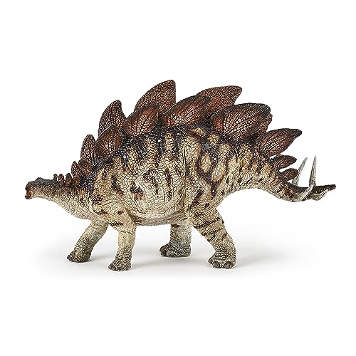 Papo - Figur Stegosaurus - Dinosaurier für Kinder ab 3 Jahren - Handbemalt - Les Dinosaures Kollektion - 22 x 4 x 12 cm - Kunststofffigur - 55079 von Papo