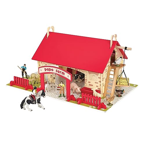 Papo - Mein erster Bauernhof 60106, Entdecke die Landwirtschaft für Kinder ab 3 Jahren - 61 cm - Spiel für Figuren - Das Leben auf dem Land. Papo - Mein erster Bauernhof 60106, Entdecke die Landwirtschaft für Kinder ab 3 Jahren - 61 cm - Spiel für Figuren - Das Leben auf dem Land. von Papo