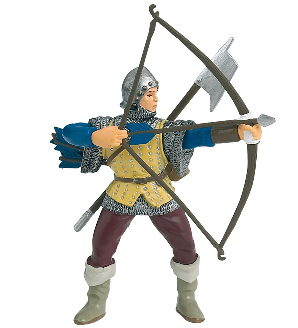 Papo Blauer Bogenschütze - H: 9 cm - Papo - One Size - Spielzeugfiguren Papo Blauer Bogenschütze - H: 9 cm - Papo - One Size - Spielzeugfiguren von Papo