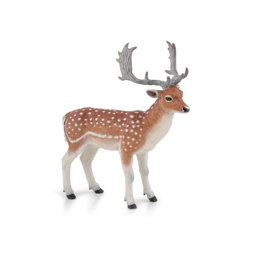Papo – Europäischer Damhirsch Figur für Kinder ab 3 Jahren – realistische Wildtierfigur mit geweih – handbemalt – pädagogisches Lernspielzeug – Fauna Sauvage Kollektion – 50325 Papo – Europäischer Damhirsch Figur für Kinder ab 3 Jahren – realistische Wildtierfigur mit geweih – handbemalt – pädagogisches Lernspielzeug – Fauna Sauvage Kollektion – 50325 von Papo