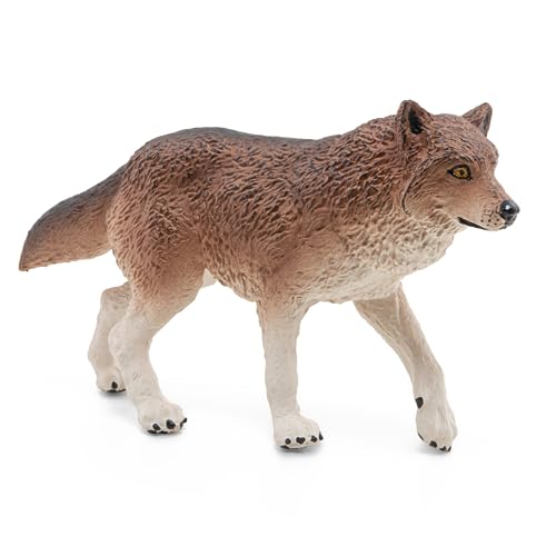 Papo - Figuren Handbemalt - Wildtiere der Welt - Wolf - 50283 - Für Kinder - Geeignet für Jungen und Mädchen - Ab 3 Jahren, Bunt von Papo