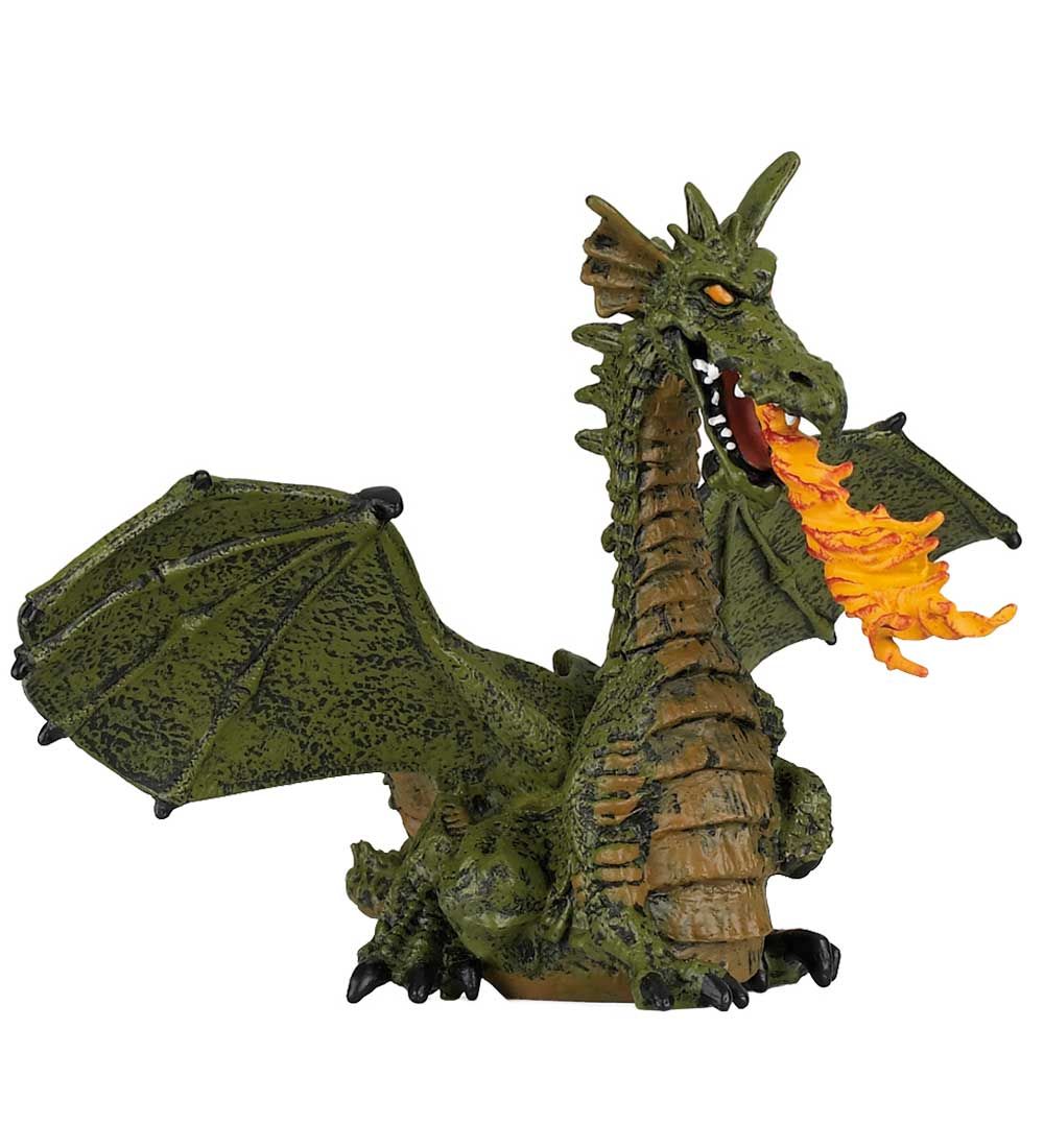Papo Grüner feuerspeiender Drache m. Flügel - L: 15, 4 cm - Papo - One Size - Spielzeugfiguren Papo Grüner feuerspeiender Drache m. Flügel - L: 15, 4 cm - Papo - One Size - Spielzeugfiguren von Papo