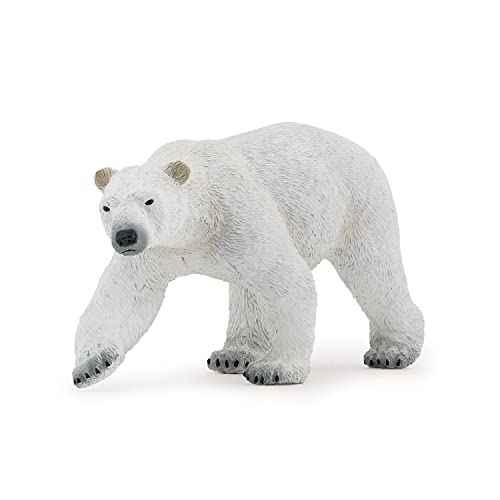 Papo -Handbemalt - Figuren -Wildtiere Der Welt-Eisbär-50142-Sammelbar-Für Kinder - Geeignet für Jungen und Mädchen - Ab 3 Jahren von Papo