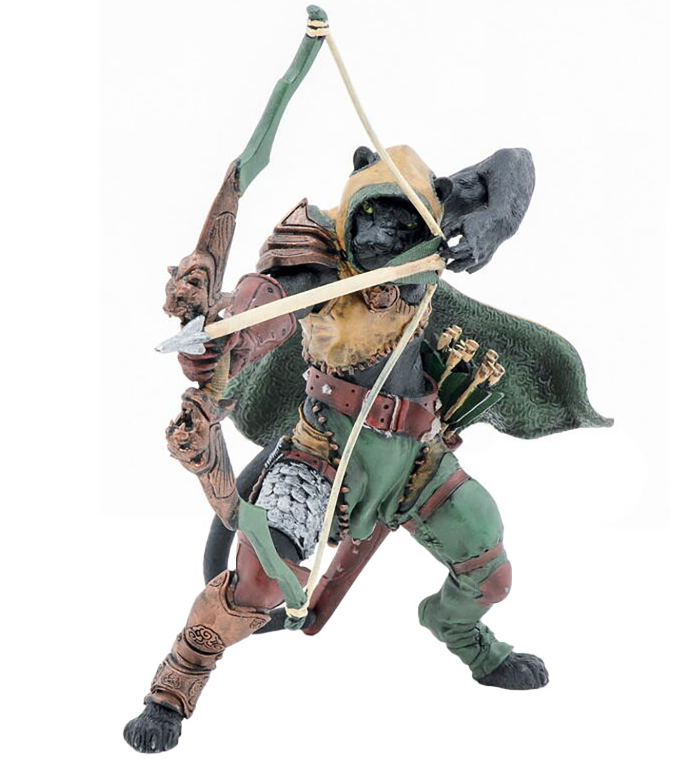 Papo Mutant Panther m. Pfeil und Bogen - H: 12 cm - Papo - One Size - Spielzeugfiguren Papo Mutant Panther m. Pfeil und Bogen - H: 12 cm - Papo - One Size - Spielzeugfiguren von Papo