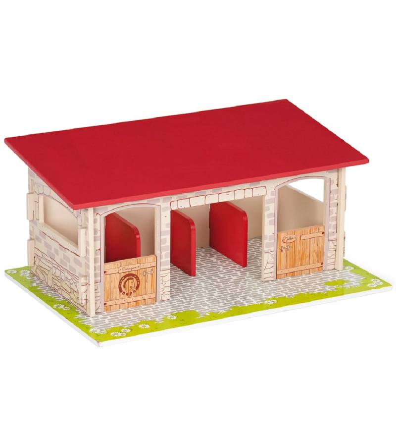 Papo Pferdestall - 40 x 18 x 27 cm - Papo - One Size - Spielzeugfiguren Papo Pferdestall - 40 x 18 x 27 cm - Papo - One Size - Spielzeugfiguren von Papo
