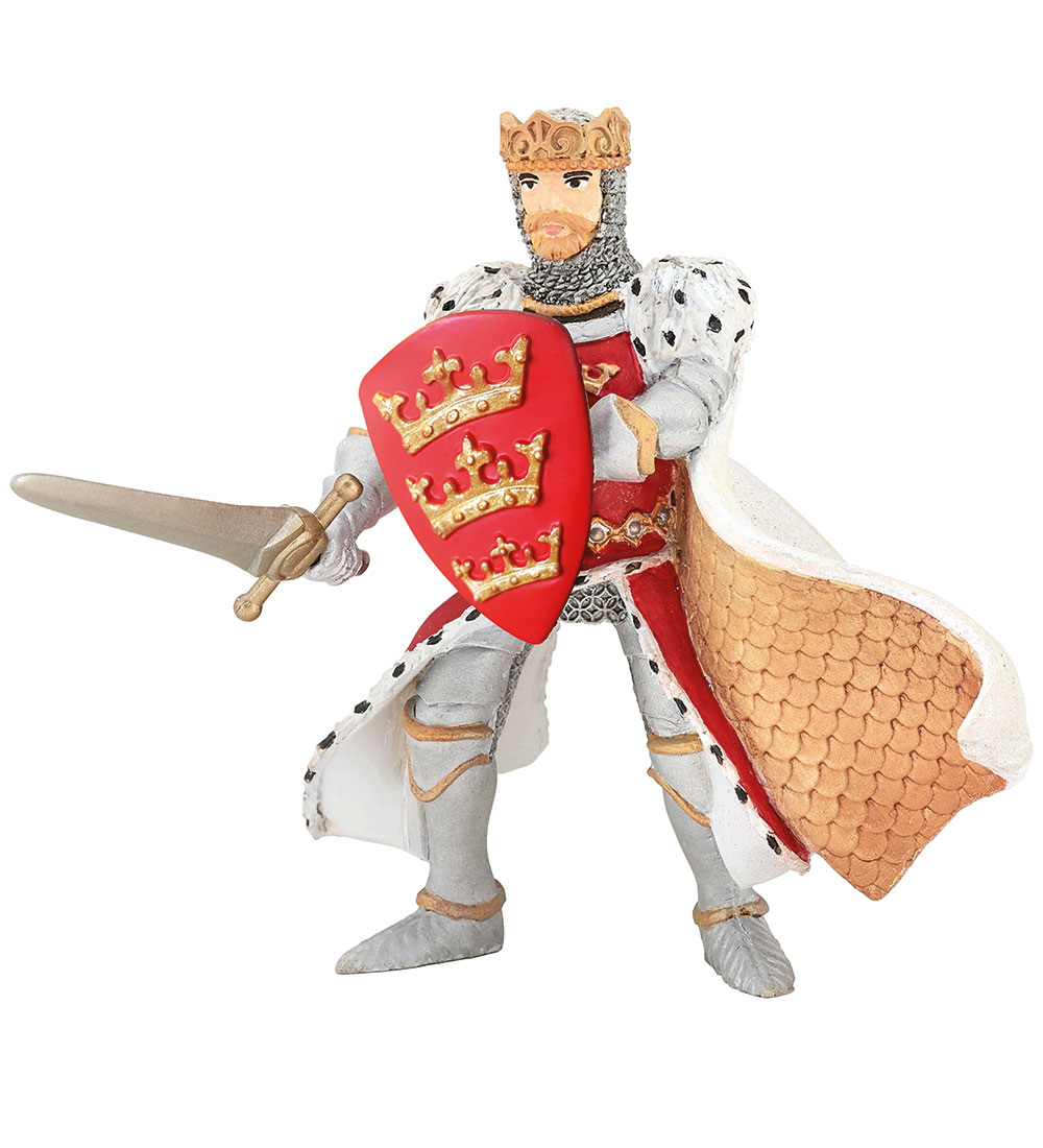 Papo Rot König Artus - H: 7,5 cm - Papo - One Size - Spielzeugfiguren Papo Rot König Artus - H: 7,5 cm - Papo - One Size - Spielzeugfiguren von Papo