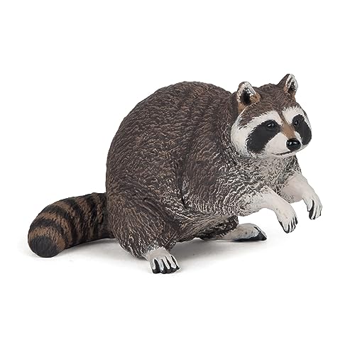 Papo – Waschbär-Figur ab 3 Jahren+ – Pädagogisches Spielzeug für Kinder – Geschenkidee – Wildtiere – Kinderzimmer-Dekoration von Papo