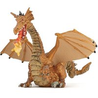 Spielfigur Feuerspeiender Drache gold 10,2cm Spielfigur Feuerspeiender Drache gold 10,2cm von Papo