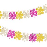 Papiergirlande Flowers, 3m, Blumen-Girlande aus Papier für Partydeko Papiergirlande Flowers, 3m, Blumen-Girlande aus Papier für Partydeko von Papstar