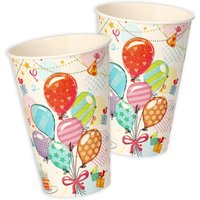 Partybecher Ballons im 10er Pack, 200ml von Papstar