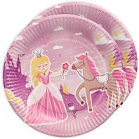 Partyteller Prinzessin im 10er Pack, Ø 23cm Partyteller Prinzessin im 10er Pack, Ø 23cm von Papstar