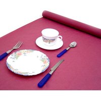 Tischdecke bordeaux auf Rolle 8 m, Damasttischtuch mit leichtem Dekor Tischdecke bordeaux auf Rolle 8 m, Damasttischtuch mit leichtem Dekor von Papstar