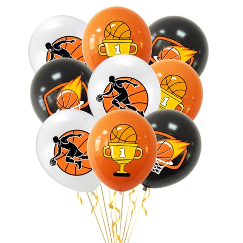 ParPix 15 Stück Basketball Geburtstag Luftballons von ParPix