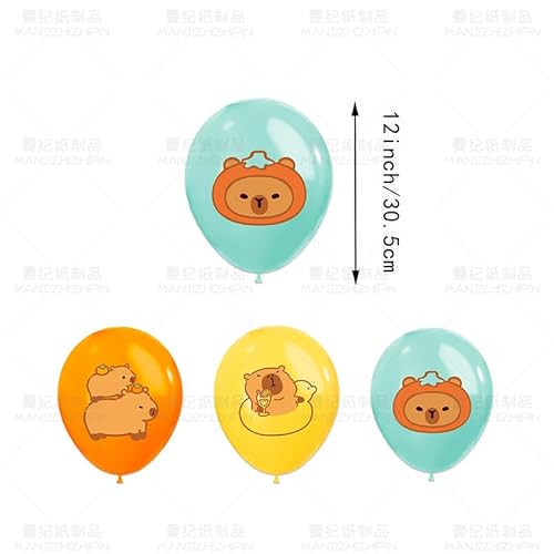 ParPix 15 Stück Capybara Luftballons ParPix 15 Stück Capybara Luftballons von ParPix