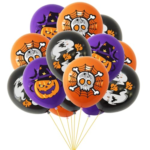 ParPix 15 Stück Halloween Luftballon ParPix 15 Stück Halloween Luftballon von ParPix