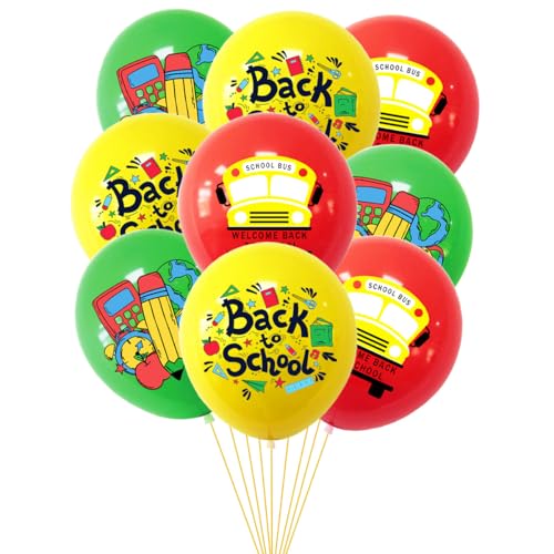 ParPix 15 Stück Schulkind deko Ballons von ParPix