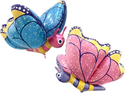 ParPix 2 Stück Schmetterling Folienballon ParPix 2 Stück Schmetterling Folienballon von ParPix