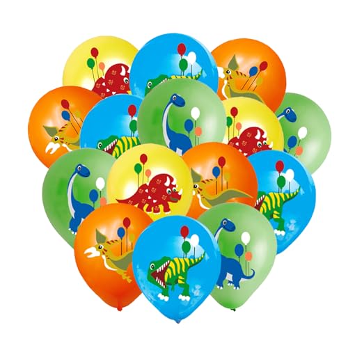 ParPix 20 Stück Dino Geburtstagsdeko Luftballons von ParPix
