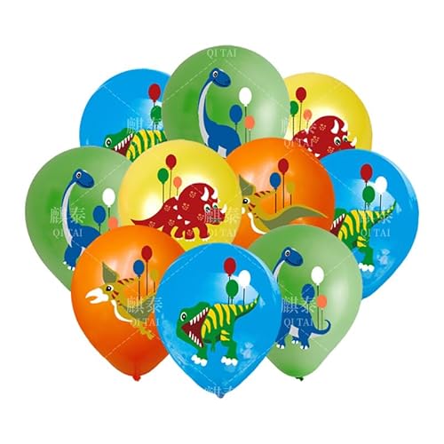 ParPix 20 Stück Dino Geburtstagsdeko Luftballons von ParPix