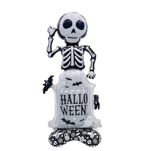 ParPix Halloween Luftballons Stehend XXL - Folienballon, Fledermaus Geist Deko, Horror Party Balloon ParPix Halloween Luftballons Stehend XXL - Folienballon, Fledermaus Geist Deko, Horror Party Balloon von ParPix