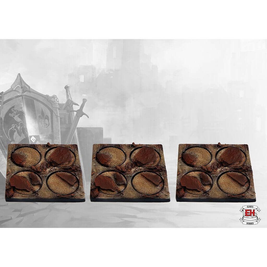 Conquest Elrik's: Slate Bases - Infantry Conquest Elrik's: Slate Bases - Infantry von Para Bellum