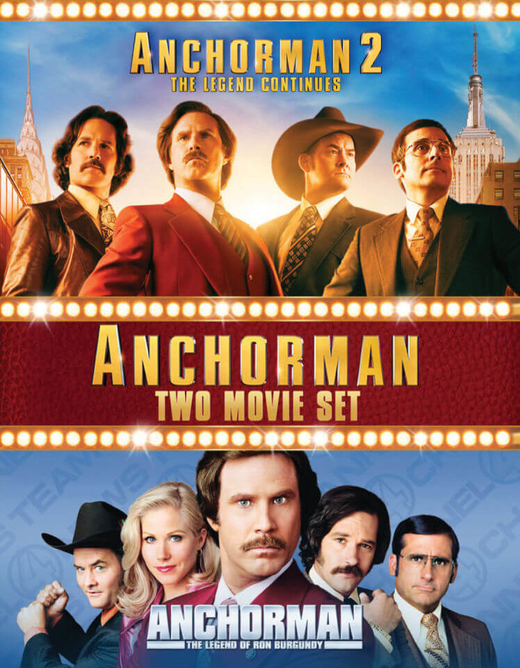Anchorman: The Legend of Ron Burgundy / Anchorman 2: The Legend Continues von Paramount Home Entertainment