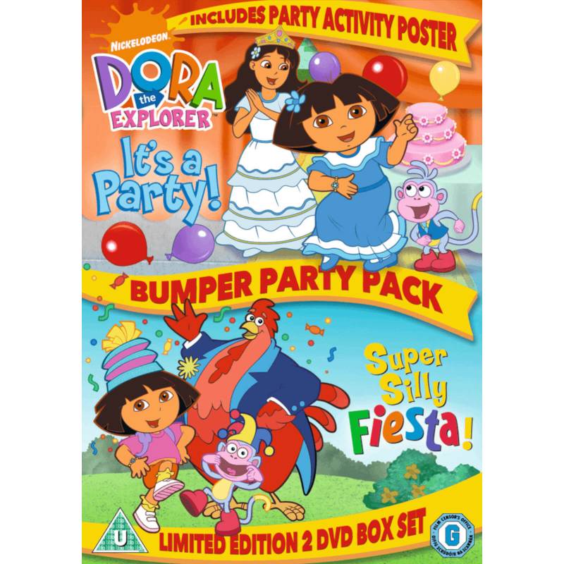 Dora The Explorer - Bumper Party Pack Dora The Explorer - Bumper Party Pack von Paramount Home Entertainment