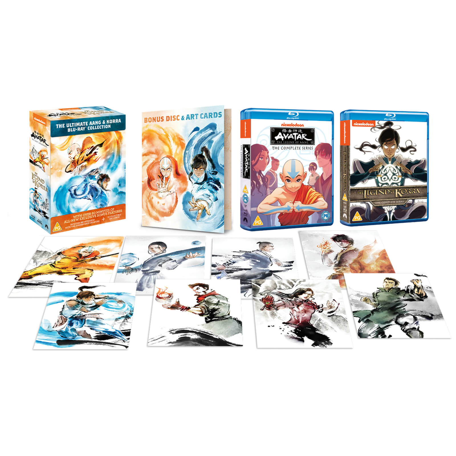 The Ultimate Avatar: The Legend Of Aang & The Legend Of Korra Complete Blu-Ray Collection von Paramount Home Entertainment